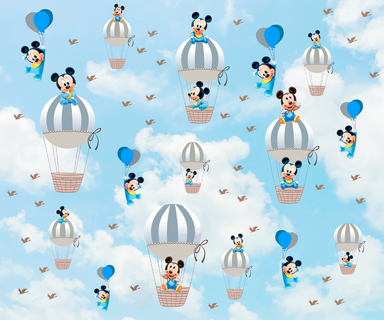 Papel de parede infantil "Baby Mickey", 2024